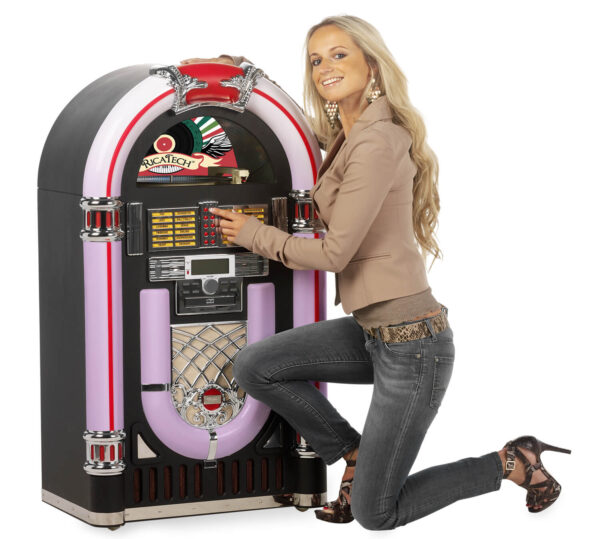 Ricatech RR3100 XXL Retro Classic LED Jukebox with USB/SD encoding - Image 3