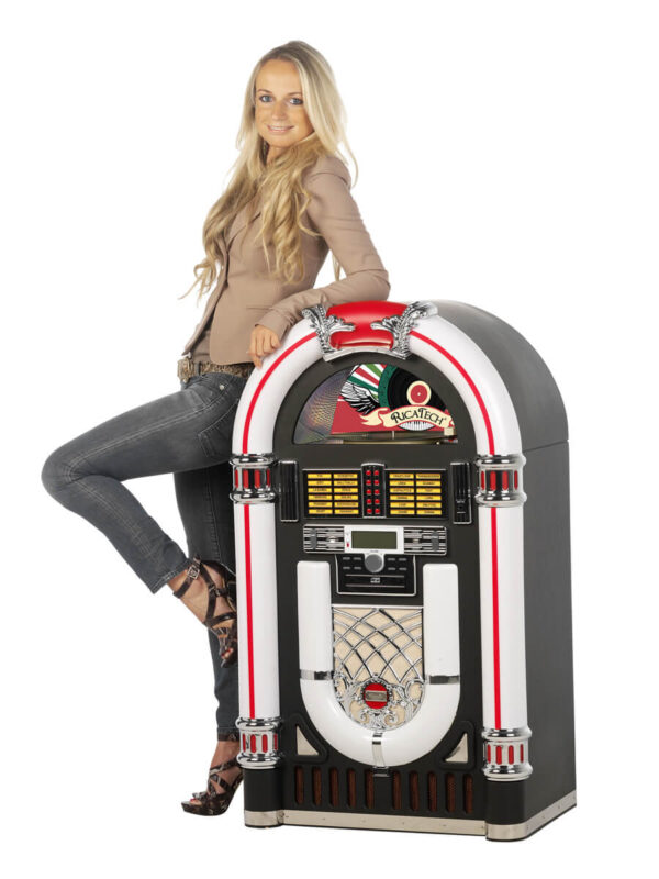 Ricatech RR3100 XXL Retro Classic LED Jukebox with USB/SD encoding