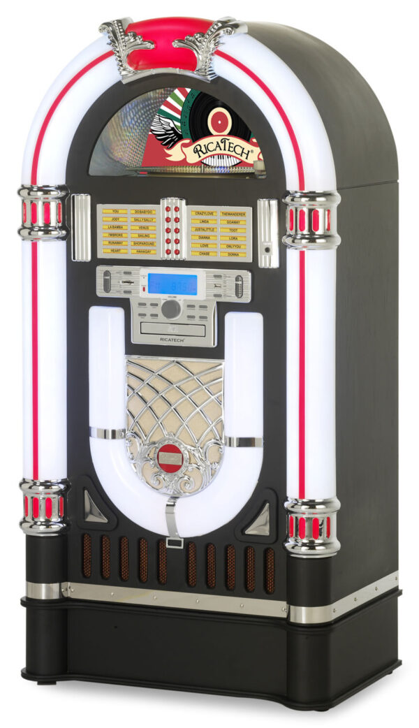 Ricatech RR3100 XXL Retro Classic LED Jukebox with USB/SD encoding - Image 9