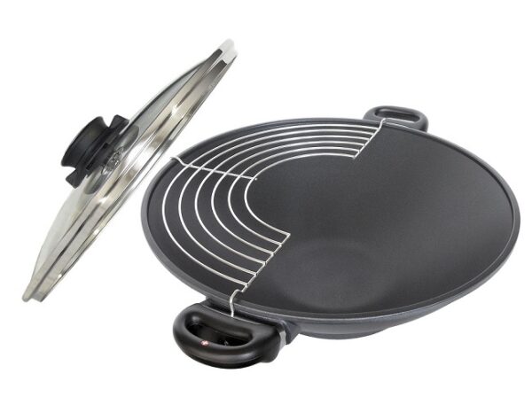 Swiss Diamond ISO Wokkipannu + Kansi 36 Cm Induktio 61136-I