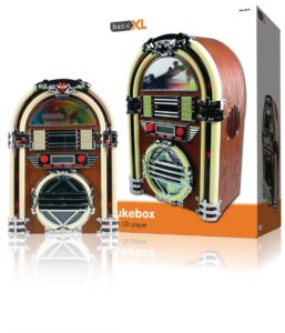 Retro Jukebox AM/FM radio ja CD-soitin BXL-JB10