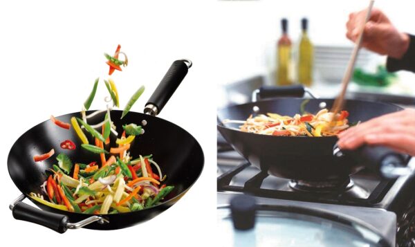 Ken Hom Performance Non-stick Wok 32 Cm  KH232001 - Image 3