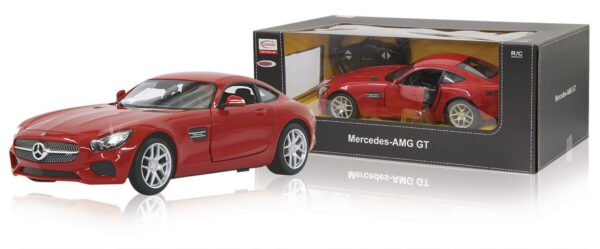 Jamara R/C Car Mercedes AMG GT RTR / With Lights 1:14 Punainen - Image 2