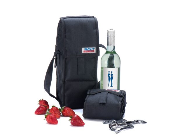 Packit Single Wine Cooler Musta 2,8 L PKT-SB-BLA - Image 2