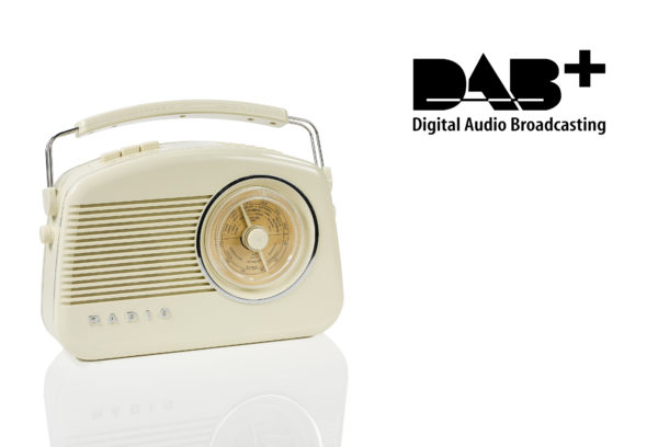 König Kannettava DAB + Radio FM / AM / DAB / DAB+ AUX Beige - Image 2