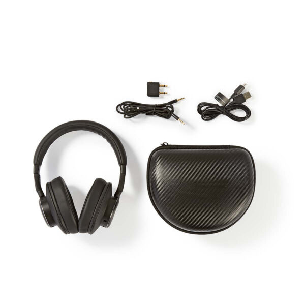 Nedis Langattomat Kuulokkeet Bluetooth® Over-ear-kuulokkeet  Aktiivinen Melun Vaimennus (ANC) - Image 9