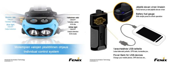 Fenix HP40F Premium Otsavalaisin. - Image 2