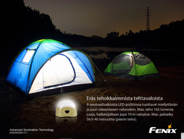 Fenix CL20 Lyhty Valaisin Oliivi - Image 3