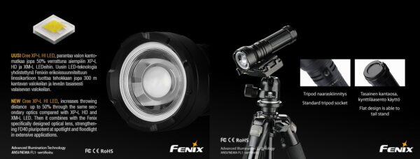 Fenix FD40 Valaisinpaketti 4800mAh Super-akulla! - Image 3