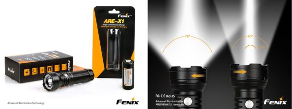 Fenix FD40 Valaisinpaketti 4800mAh Super-akulla! - Image 2