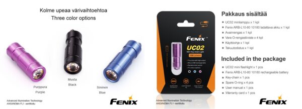 Fenix UC02 USB Minilamppu 2016! - Image 3