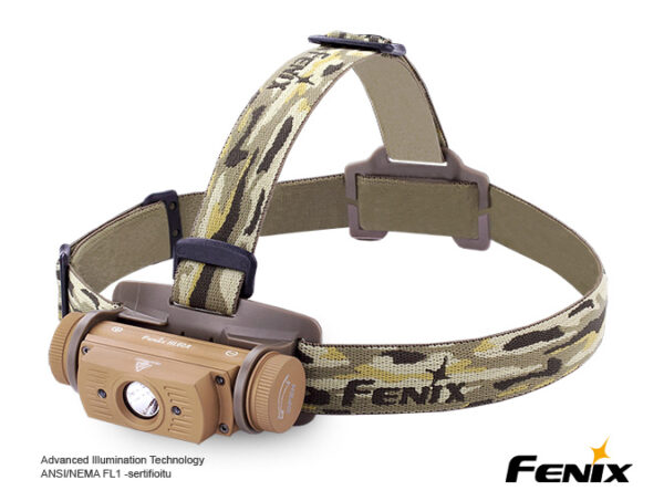 Fenix HL60R DESERT CAMO otsalamppu.SPECIAL MALLI!