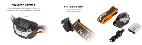 FENIX HL18R OTSALAMPPU - Image 2