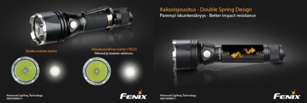 Fenix TK22 Premium U2 Taktinen valaisin - Image 2