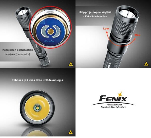 Fenix E21 Premium R2 valaisin - Image 2