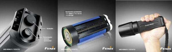 Fenix TK35 Premium XM-L U2  valaisin - Image 2