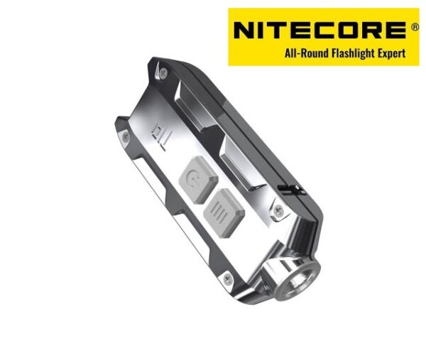 NiteCore Tip Silver Avaimenperävalaisin