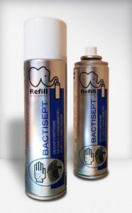 Bactisept käsien desinfiointiaine Refill aerosoli