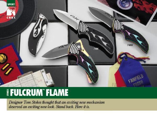 C.R.K.T Fulcrum Flame 7406k taittoveitsi - Image 2