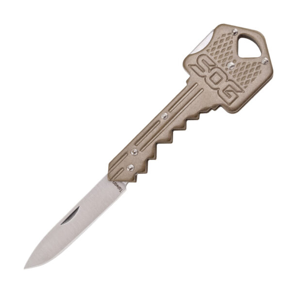 SOG Key Knife - Brass Avaimenperä Veitsi KEY-102