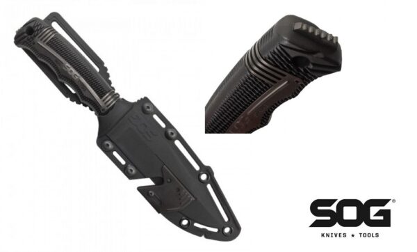 SOG SEAL Strike Tactical Veitsi - Black TiNi SS1003-CP - Image 2