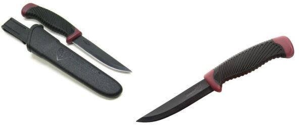 UC-3202 Bushmaster Maroon Carbon Steel Utility Knife - Image 3