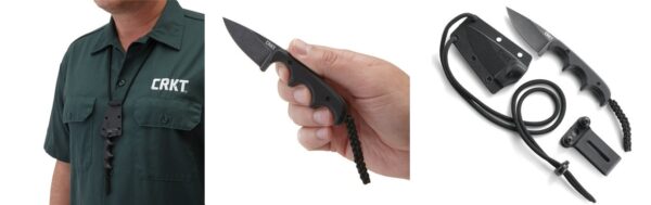 CRKT 2384K Minimalist Black Drop Point - Image 2