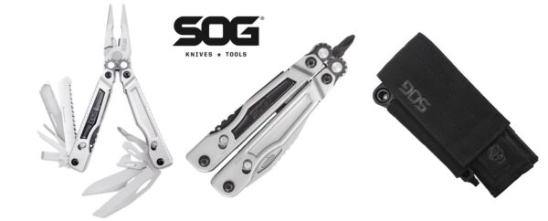 SOG PowerPlay + Fabric Sheath + Hex Bit Kit PX1001N-CP Uutuus! - Image 2