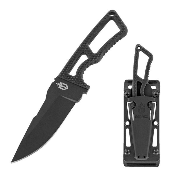 Gerber Ghostrike Veitsi Fixed Blade Knife Black 30-001005 - Image 2