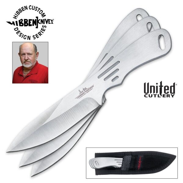 Gil Hibben GH-2005 Pro Tason Heittoveitsi Setti. - Image 2