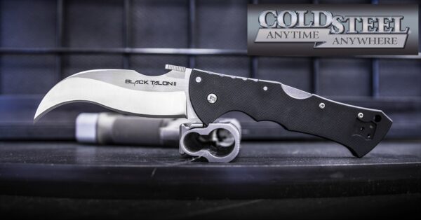 Cold Steel Black Talon II SanMai Steel CS22BT - Image 2