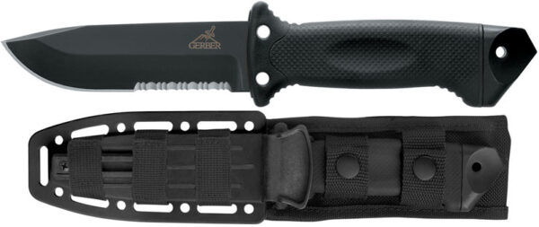 Gerber LMF II Infantry Black Combat Veitsi 22-01629 - Image 2