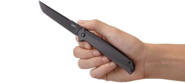 CRKT K500GKP HELICAL™ BLACK WITH D2 BLADE STEEL Designed by Ken Onion in Kaneohe - Image 3