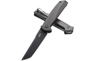CRKT K500GKP HELICAL™ BLACK WITH D2 BLADE STEEL Designed by Ken Onion in Kaneohe