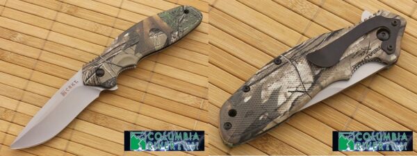 CRKT K481CXP Ken Onion Shenanigan Camo Taittoveitsi. - Image 2