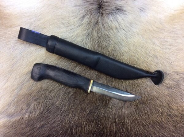 Wood Jewel Musta puukko - 23BLACK