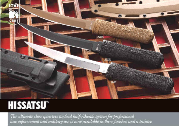 CRKT Hissatsu 2907/2907K Tactical veitsi