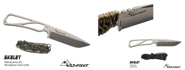 Wildsteer SKELET Erä Ja Jahtipuukko - Image 2