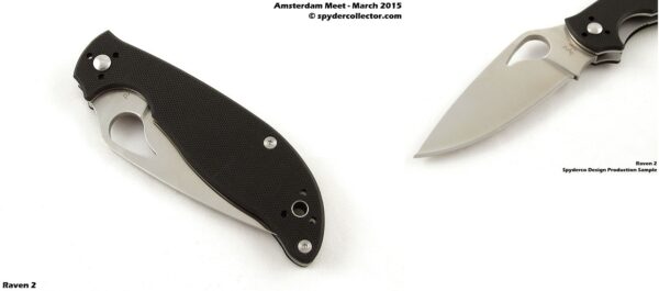 Spyderco Raven2 Taittoveitsi SPBY08GP2 - Image 3