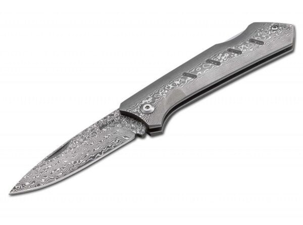 Böker 01BO511DAM Plus Dominator Damascus Taittoveitsi - Image 2