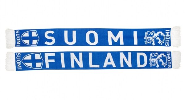 Suomi Finland Leijona kaulaliina 17x130cm