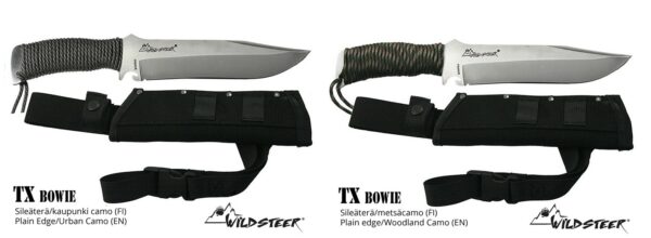 Wildsteer TX Bowie Eräpuukko sileä - Image 2