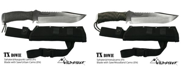 Wildsteer TX Bowie Eräpuukko sahalaita - Image 2