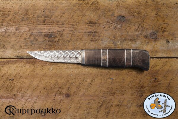 Riipi puukon Väkevä Damascus Puukko - Image 2