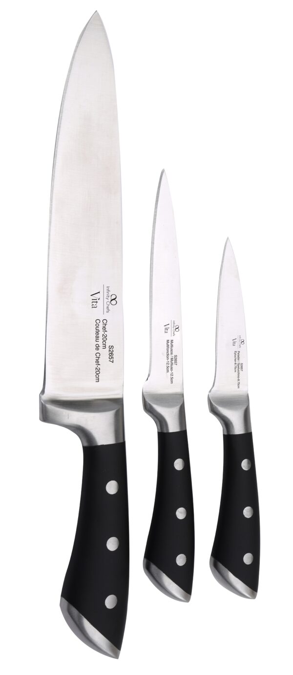 Bergner Chef Keittiöveitsisetti 3 kpl IC Vita - Image 4