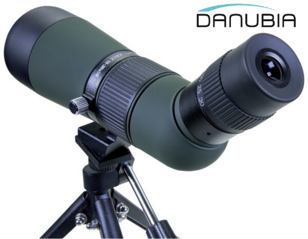 DANUBIA Kauz Zoom 10-30x50 Kaukoputki + DV-1580 jalusta