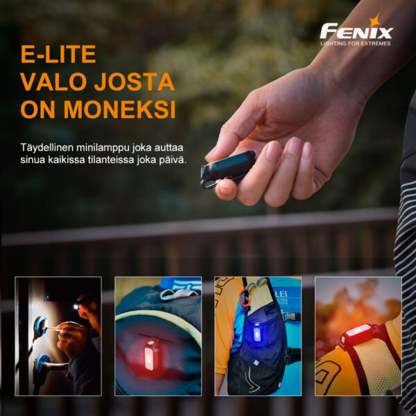 Fenix E-LITE monikäyttöinen minilamppu - Image 6