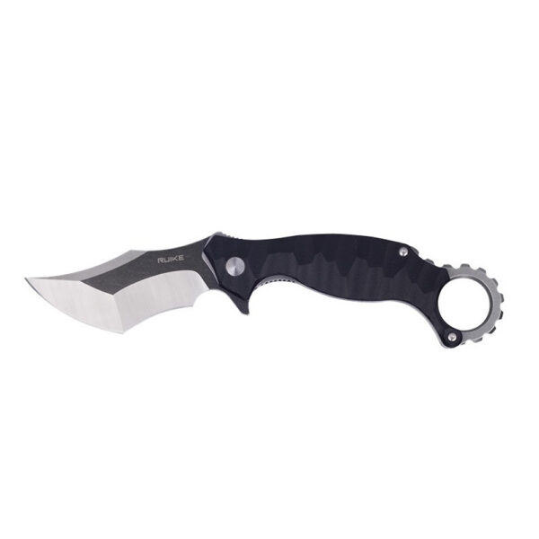 RUIKE P881-B1 Karambit Tasku/Taittoveitsi, musta - Image 2