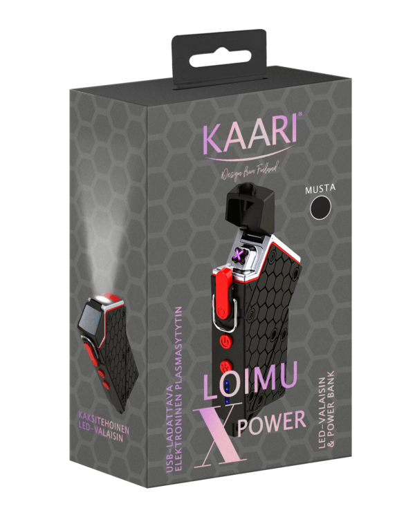 Kaari Loimu XPOWER sytyttäjä, valaisija ja lataaja - Image 4