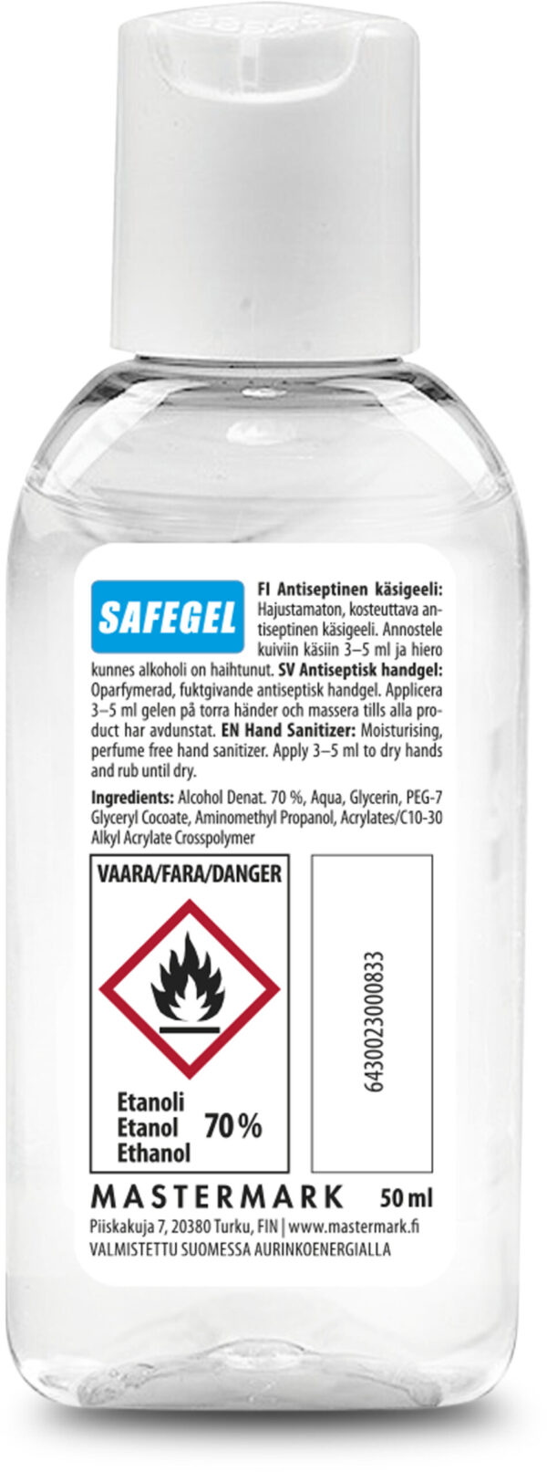 Safegel käsigeeli 50 ml